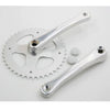 Cortina crankstel 42t 3/32 alu silver - AE-trading