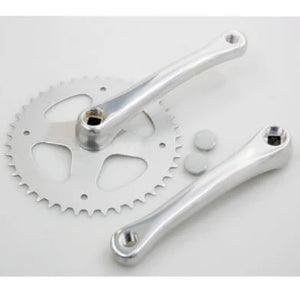 Cortina crankstel 42t 3/32 alu silver - AE-trading