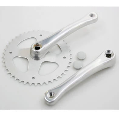 Cortina crankstel 42t 3/32 alu silver - AE-trading