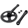 Cortina crankstel 42t 3/32 black matt - AE-trading