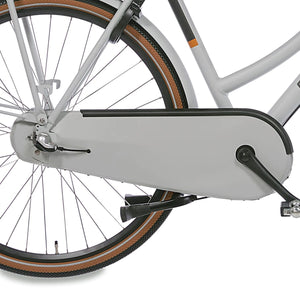 Cortina kettingkast lakdoek 24 U4 smooth grey matt - AE-trading
