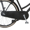 Cortina kettingkast lakdoek U4 jet black matt 3v zw strip - AE-trading