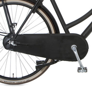 Cortina kettingkast lakdoek U4 jet black matt 3v zw strip - AE-trading