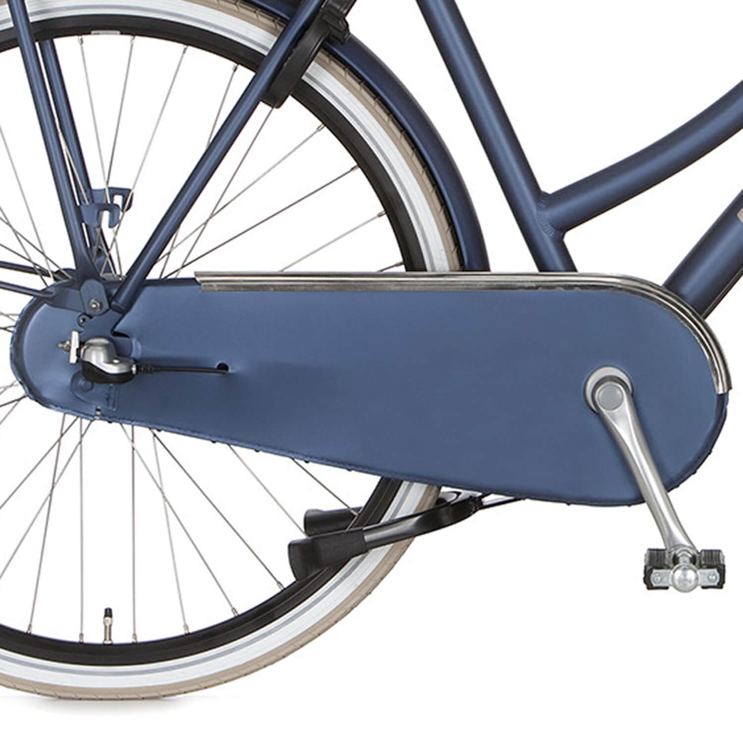 Cortina kettingkast lakdoek U4 polish blue matt 3v - AE-trading