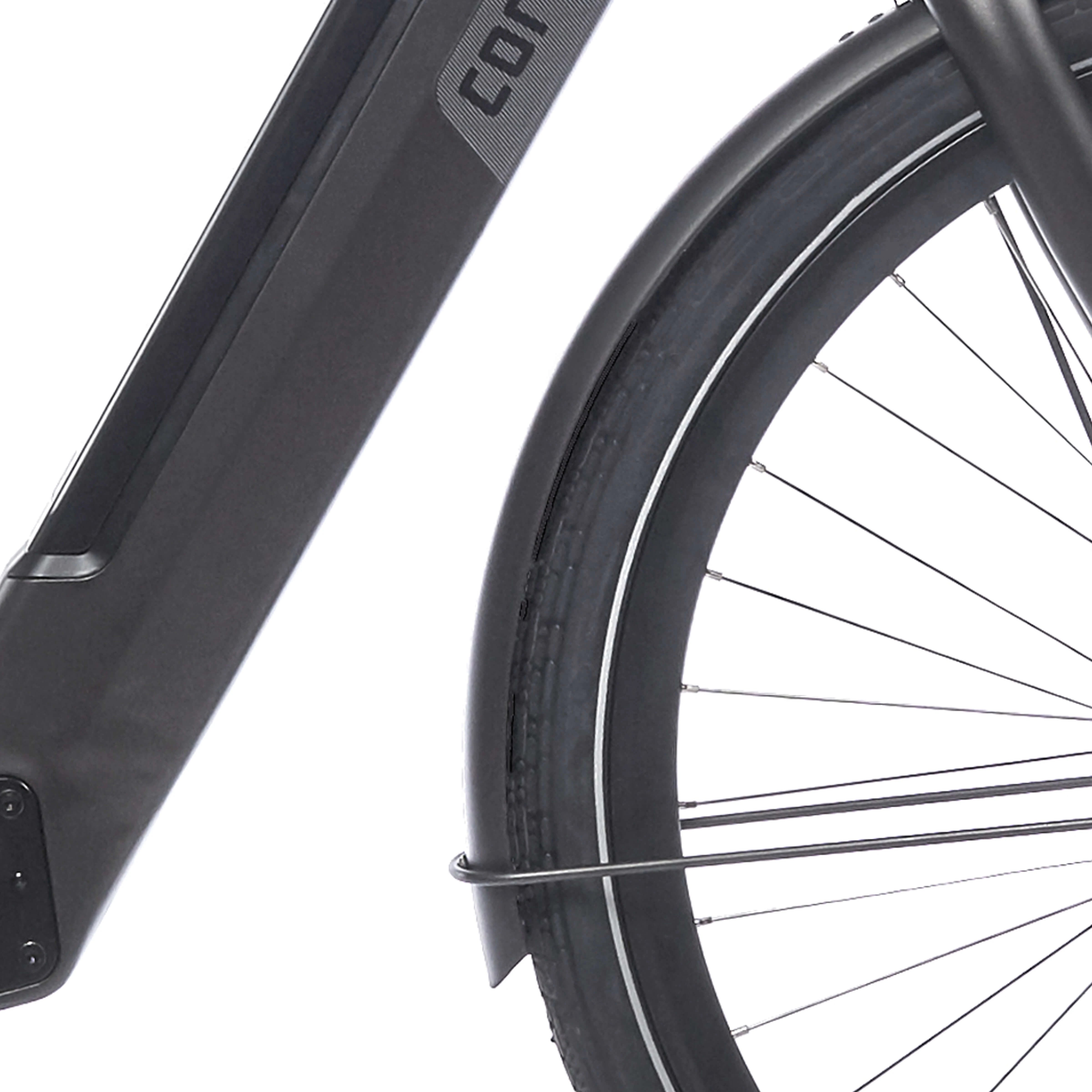 Cortina spatbord voor 28 E-Nite black graphite matt - AE-trading