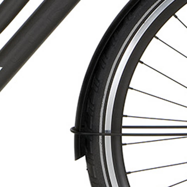 Cortina spatbord voor 28 Speed jet black matt - AE-trading