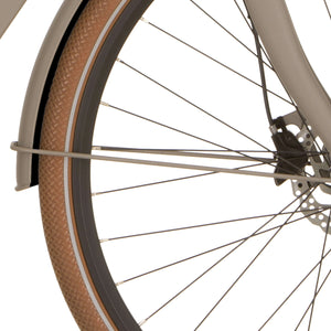 Cortina spatbordstang 28 Foss halva grey matt - AE-trading