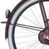 Cortina spatbordstang achter 28 U4 teak brown matt - AE-trading