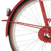 Cortina spatbordstang achter 28 U4 true red matt - AE-trading