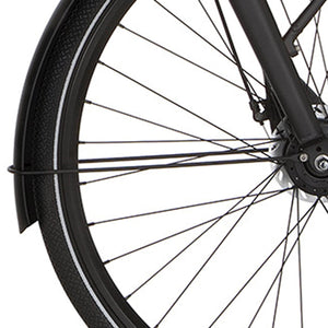 Cortina spatbordstang voor 28 Common jet black matt - AE-trading