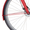 Cortina spatbordstang voor 28 Common true red matt - AE-trading