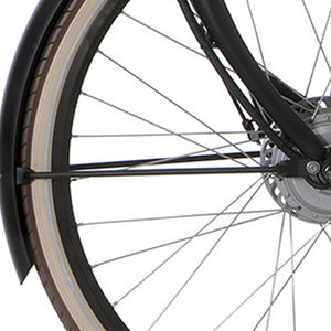 Cortina spatbordstang voor 28 E-U4 jet black matt - AE-trading