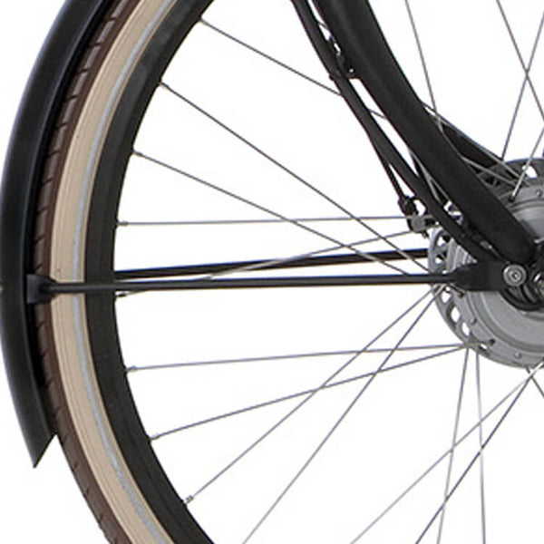 Cortina spatbordstang voor 28 E-U4 jet black matt - AE-trading