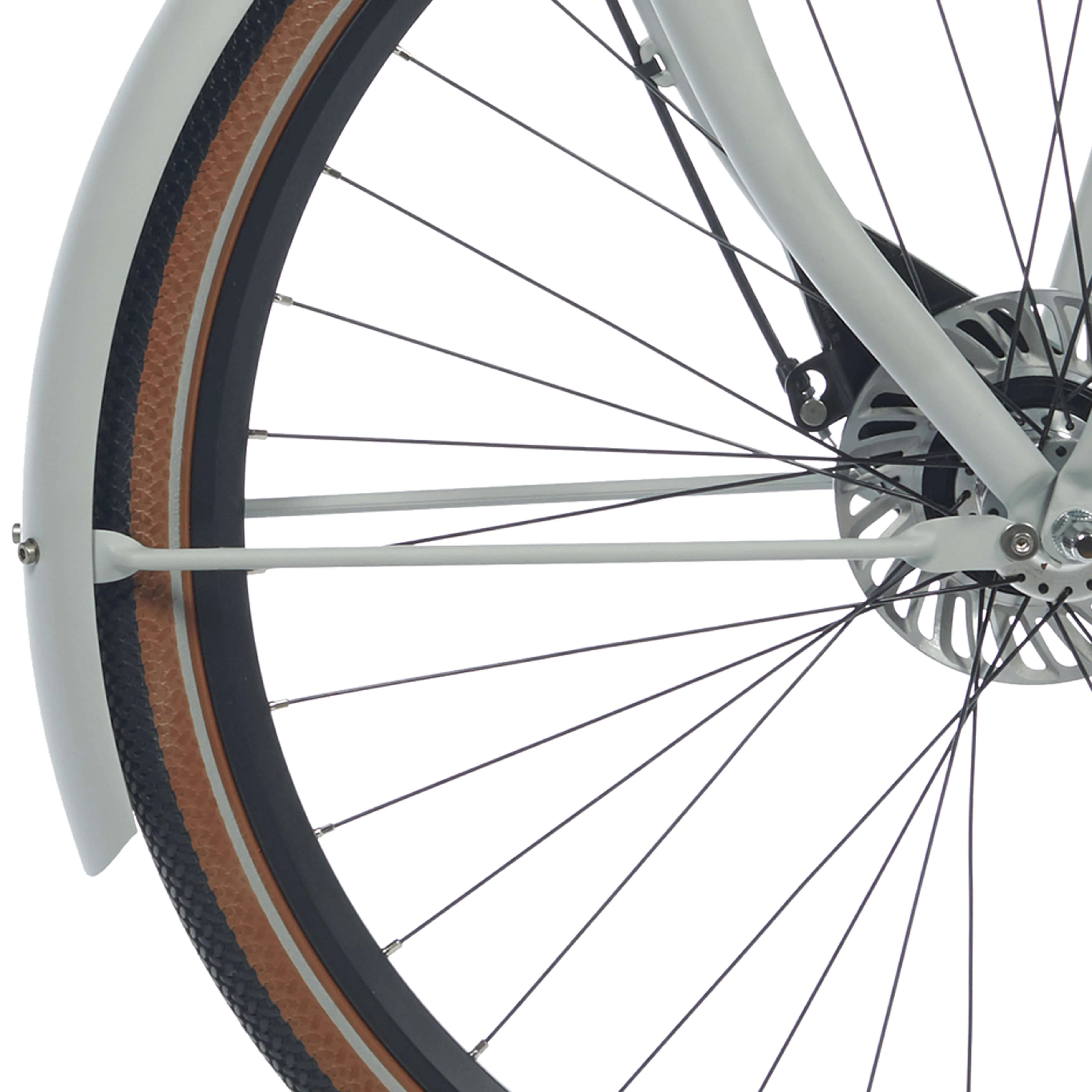 Cortina spatbordstang voor 28 E-U4 smooth grey matt - AE-trading