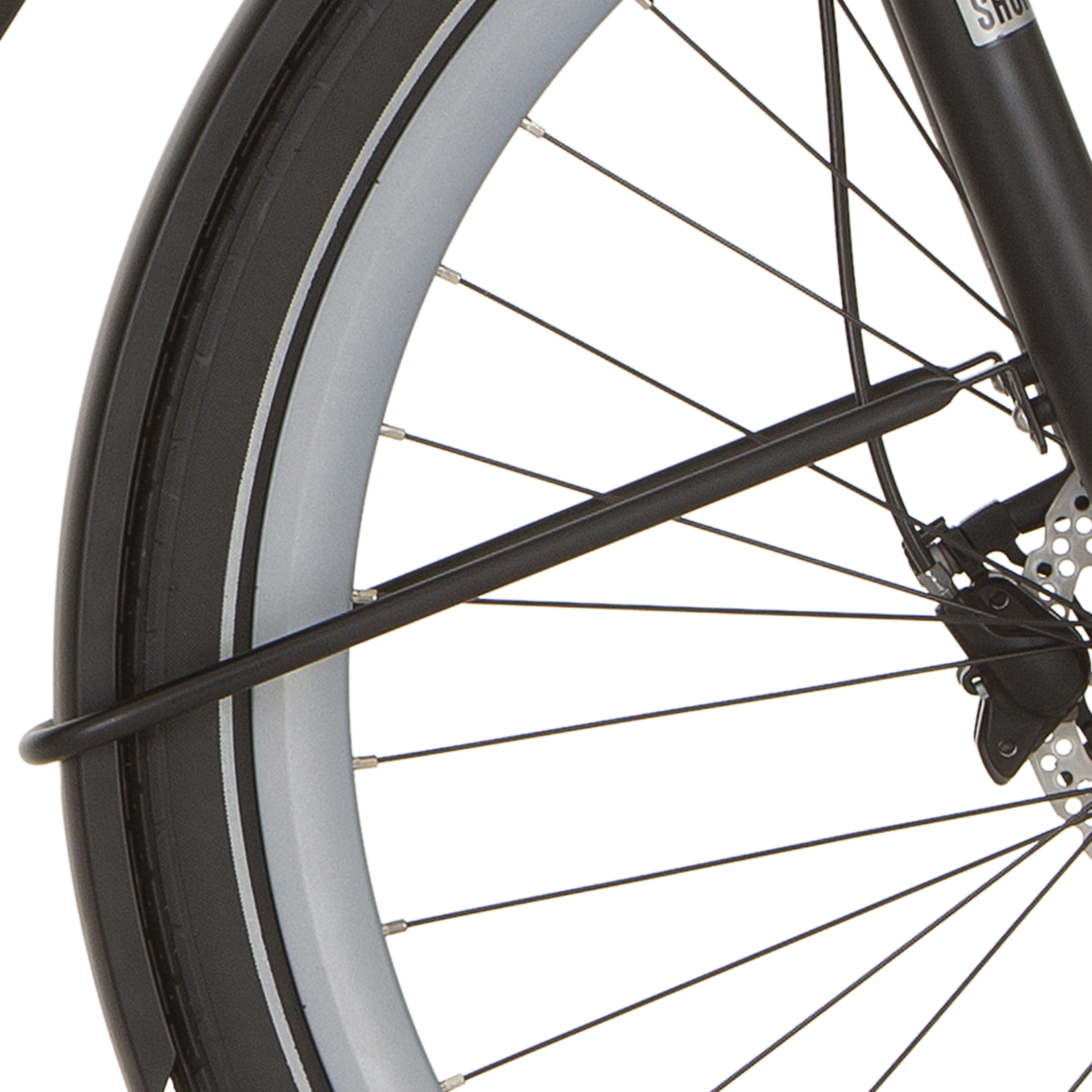 Cortina spatbordstang voor 28 Silento jet black matt - AE-trading