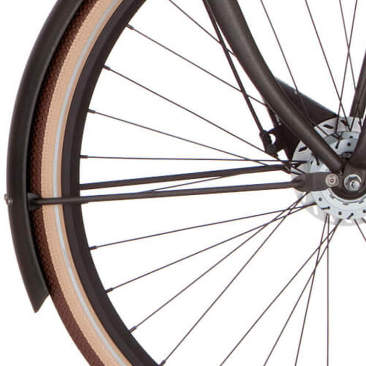 Cortina spatbordstang voor 28 U4 black gold matt - AE-trading