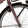 Cortina voorvork E-Common black red matt - AE-trading