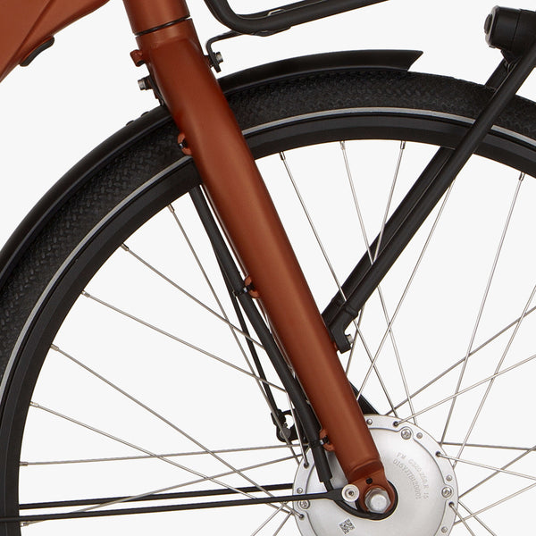 Cortina voorvork E-Common copper matt - AE-trading