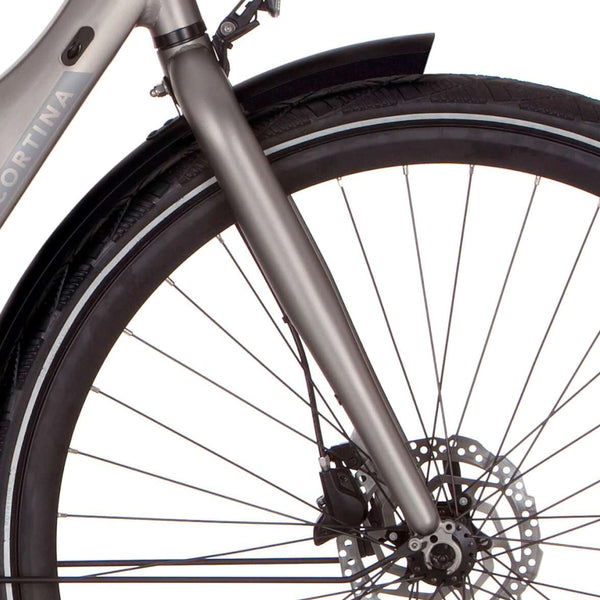 Cortina voorvork E-Mozzo shadow silver matt - AE-trading