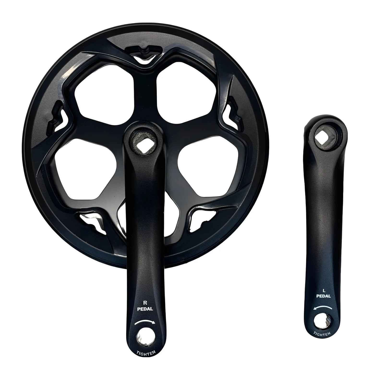 Crankset Ouxi C80 Mini en QMWheel V20 Mini Fatbike Rechts + Links met Tandwiel - AE-trading