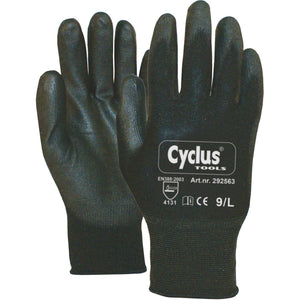 Cyclus handschoen WP L zw/brn - AE-trading