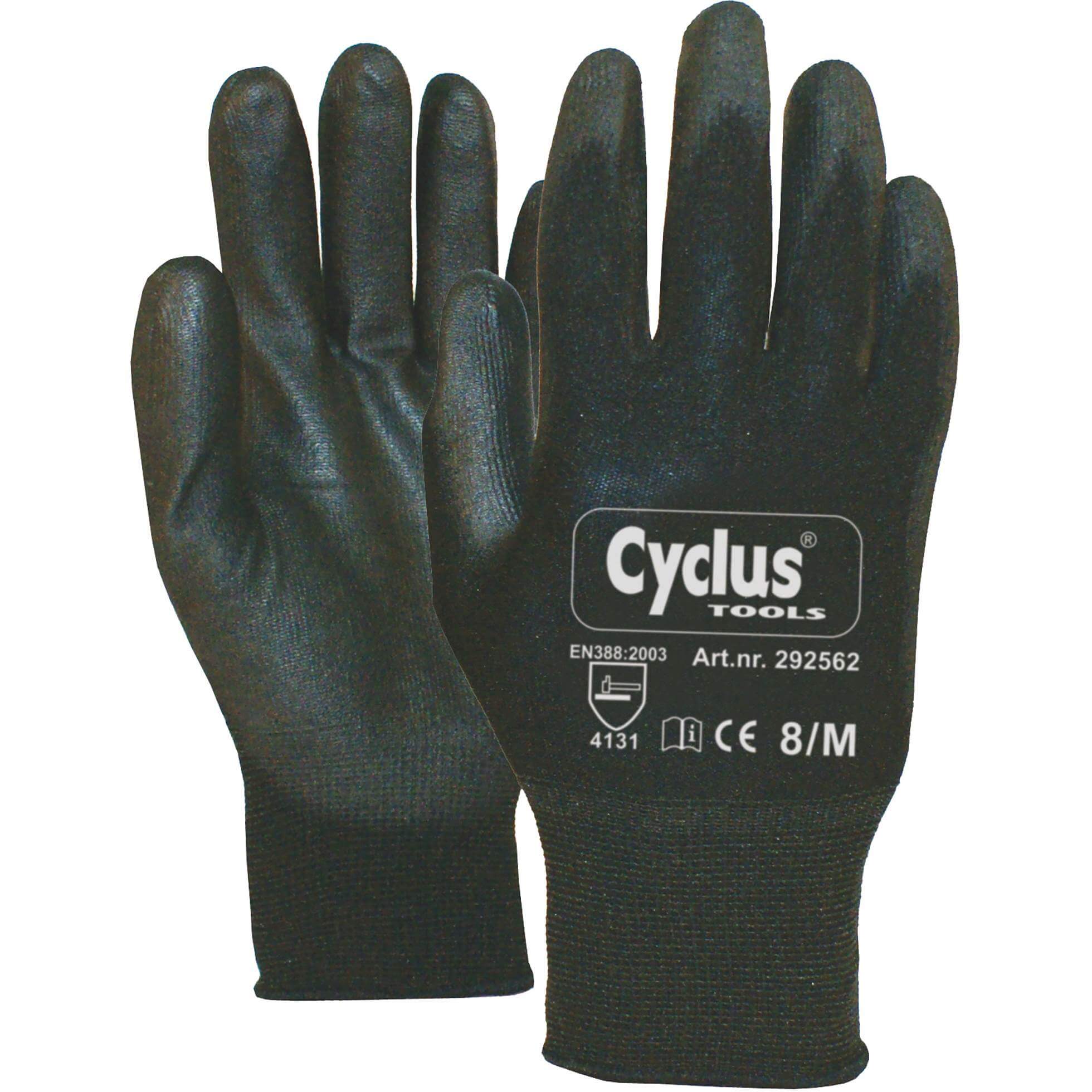 Cyclus handschoen WP M zw/gl - AE-trading