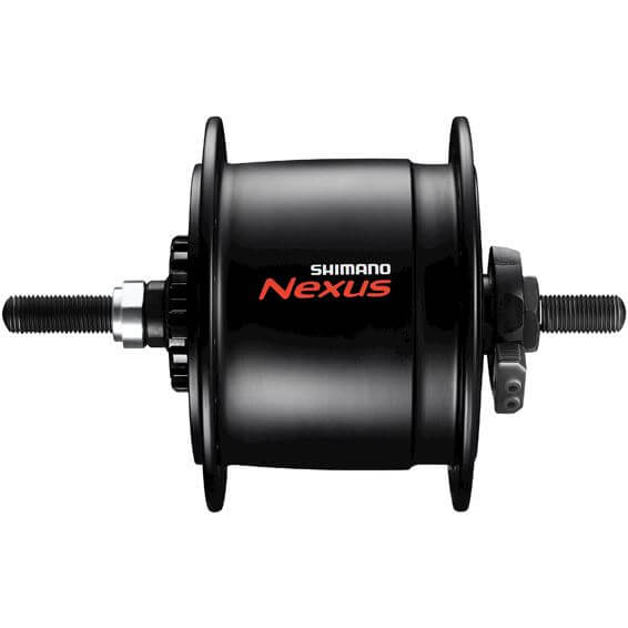 Shimano dynamonaaf 6v 2,4w DH-C6000 RB zwart - AE-trading