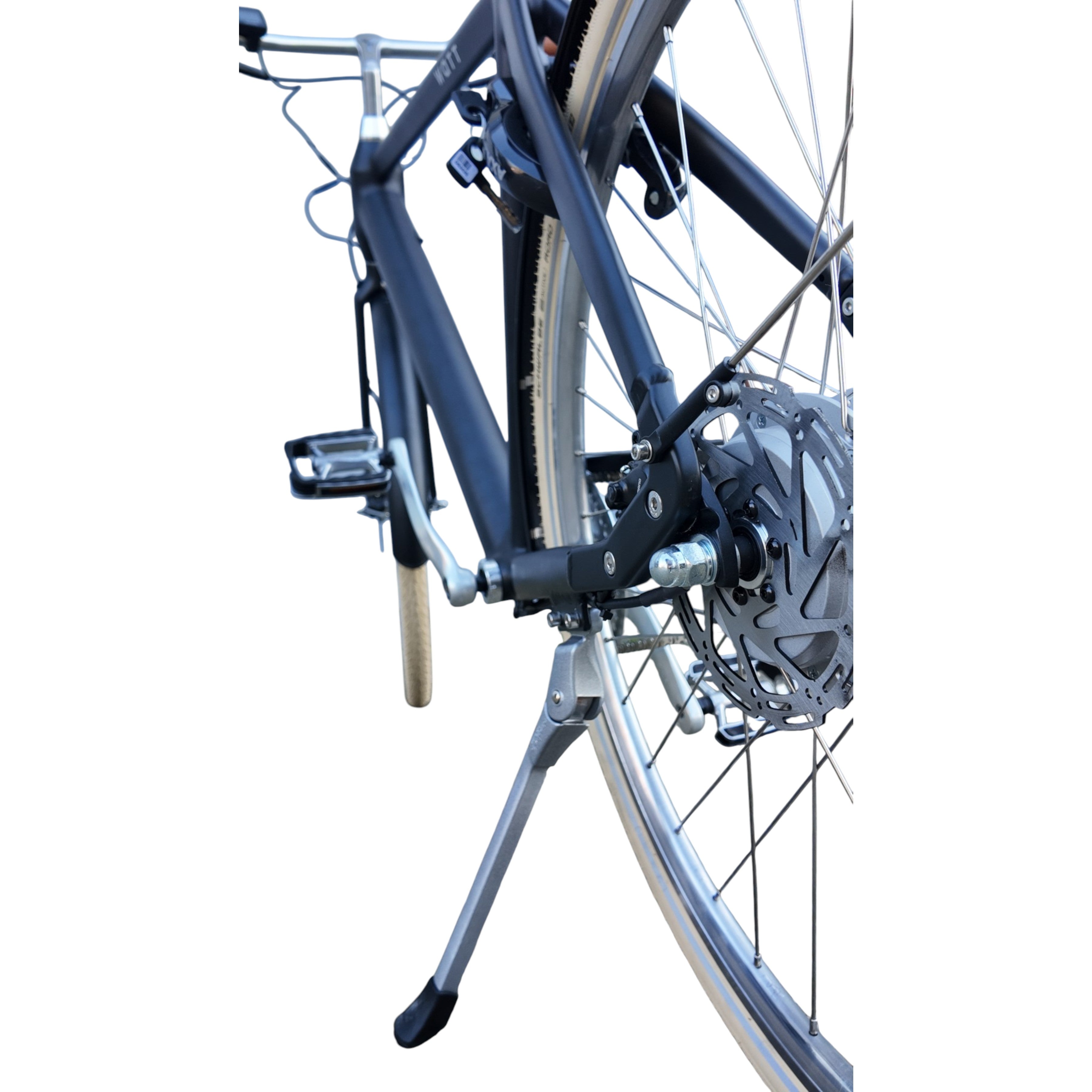 WATT E-bike Dublin - Medium 50 cm – Elektrische Fiets – Zwart – 28 inch – 250W – 36V - AE-trading