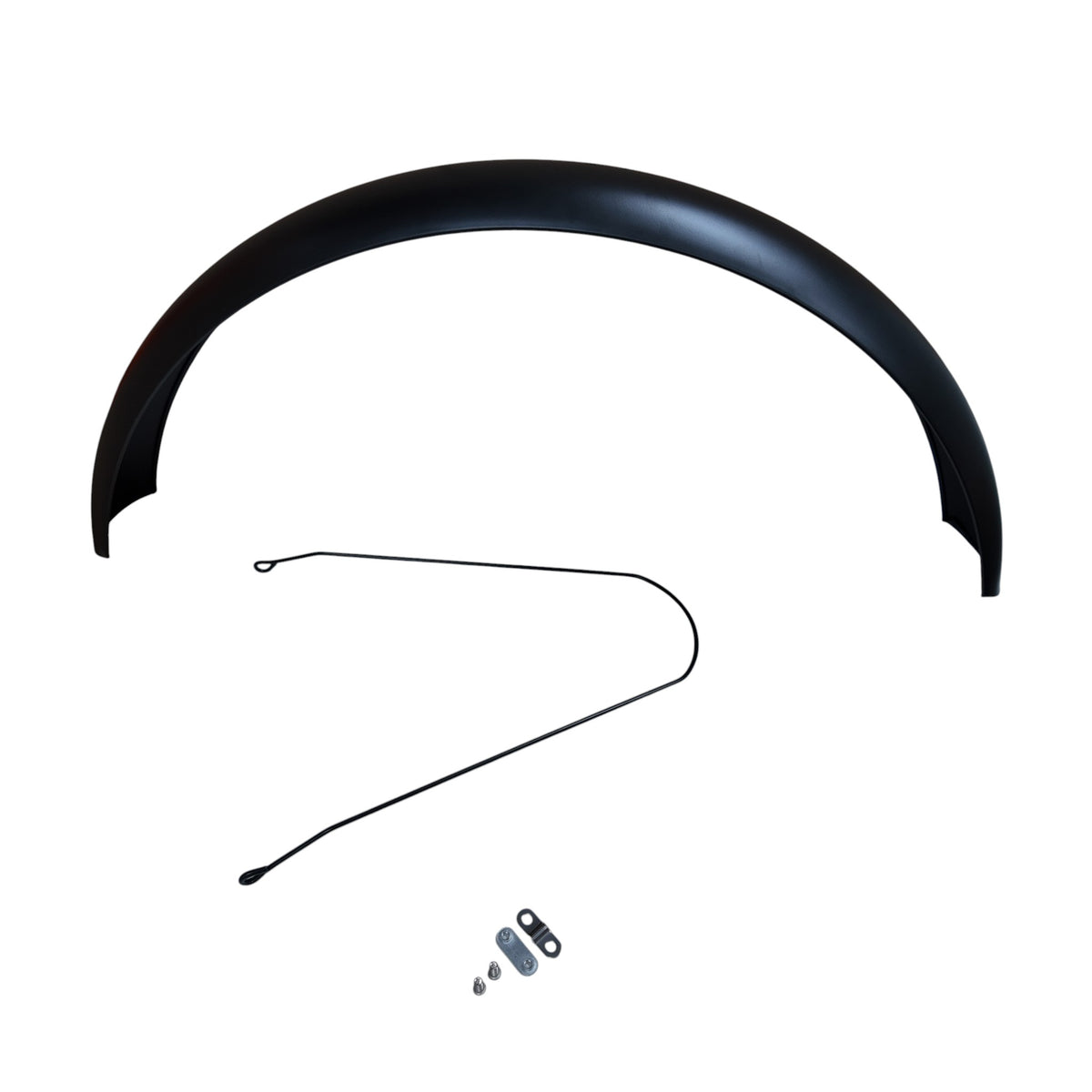 Spatbord Achterzijde 24 Inch - Ouxi V8 Pro / QMWheel V20 Max - Zwart