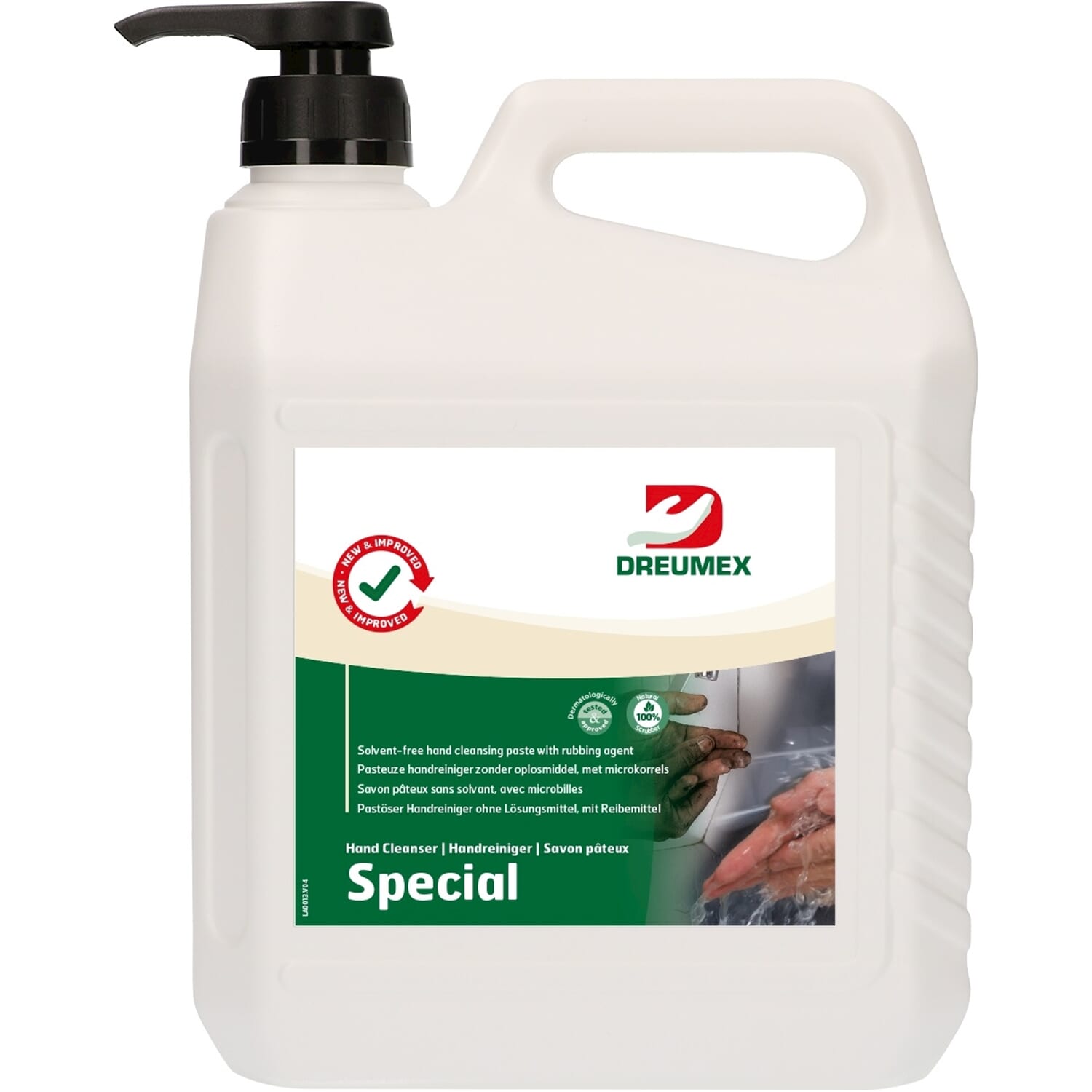 Dreumex zeep Special 2,7kg met pomp - AE-trading