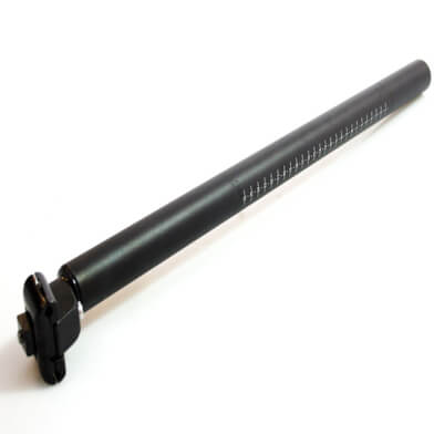 Dahon zadelpen 33.9 x 550 zwart - AE-trading