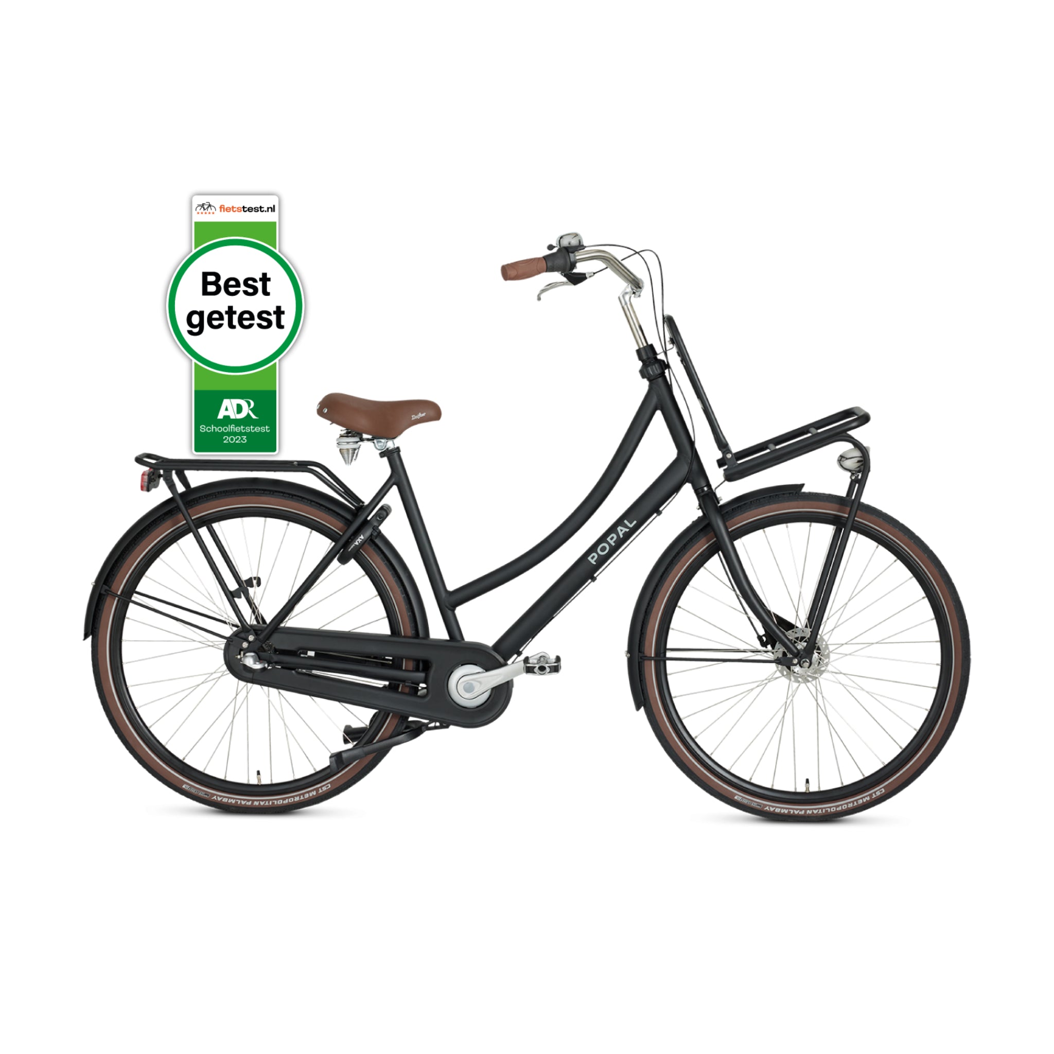 Daily Dutch Prestige N3 RN - 28 inch - 47 cm - Mat Zwart - Lage Instap - AE-trading