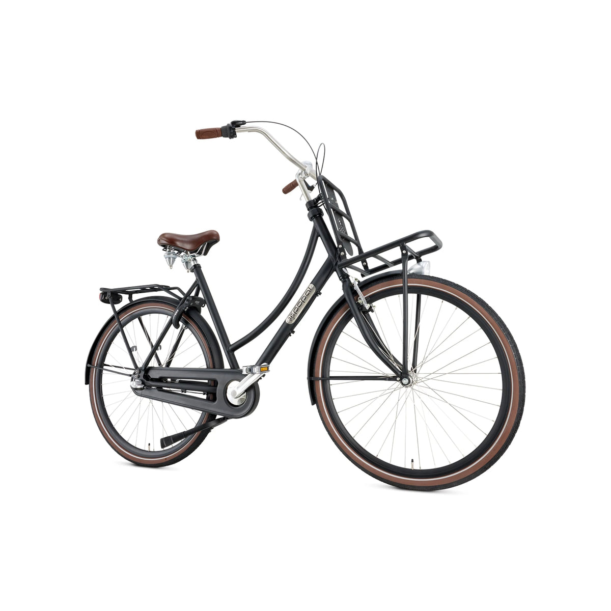 Daily Dutch Prestige N3 - 28 inch - 57 cm - Mat Zwart - Lage Instap - AE-trading