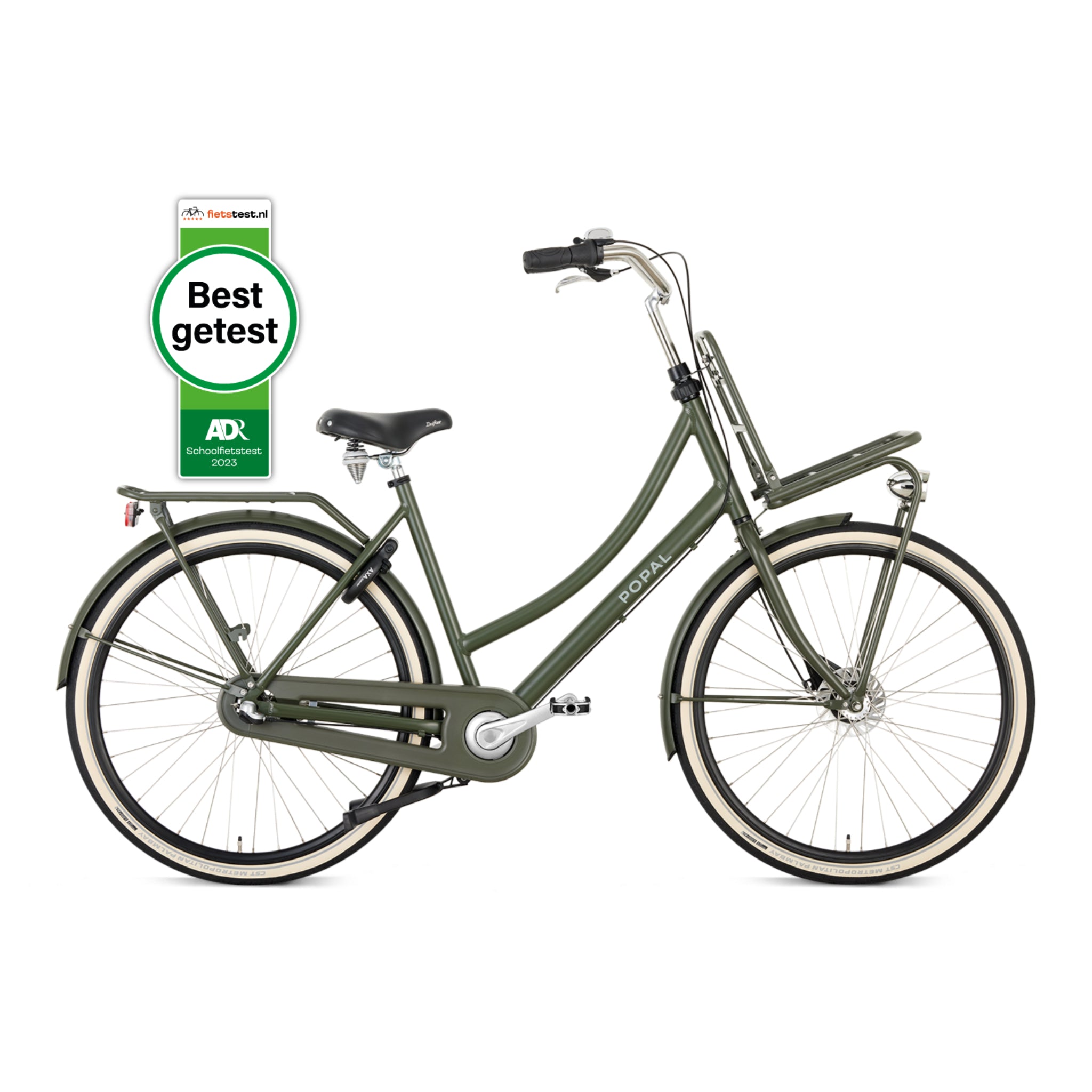 Daily Dutch Prestige N3 RN - 28 inch - 59 cm - Legergroen - Lage Instap - AE-trading