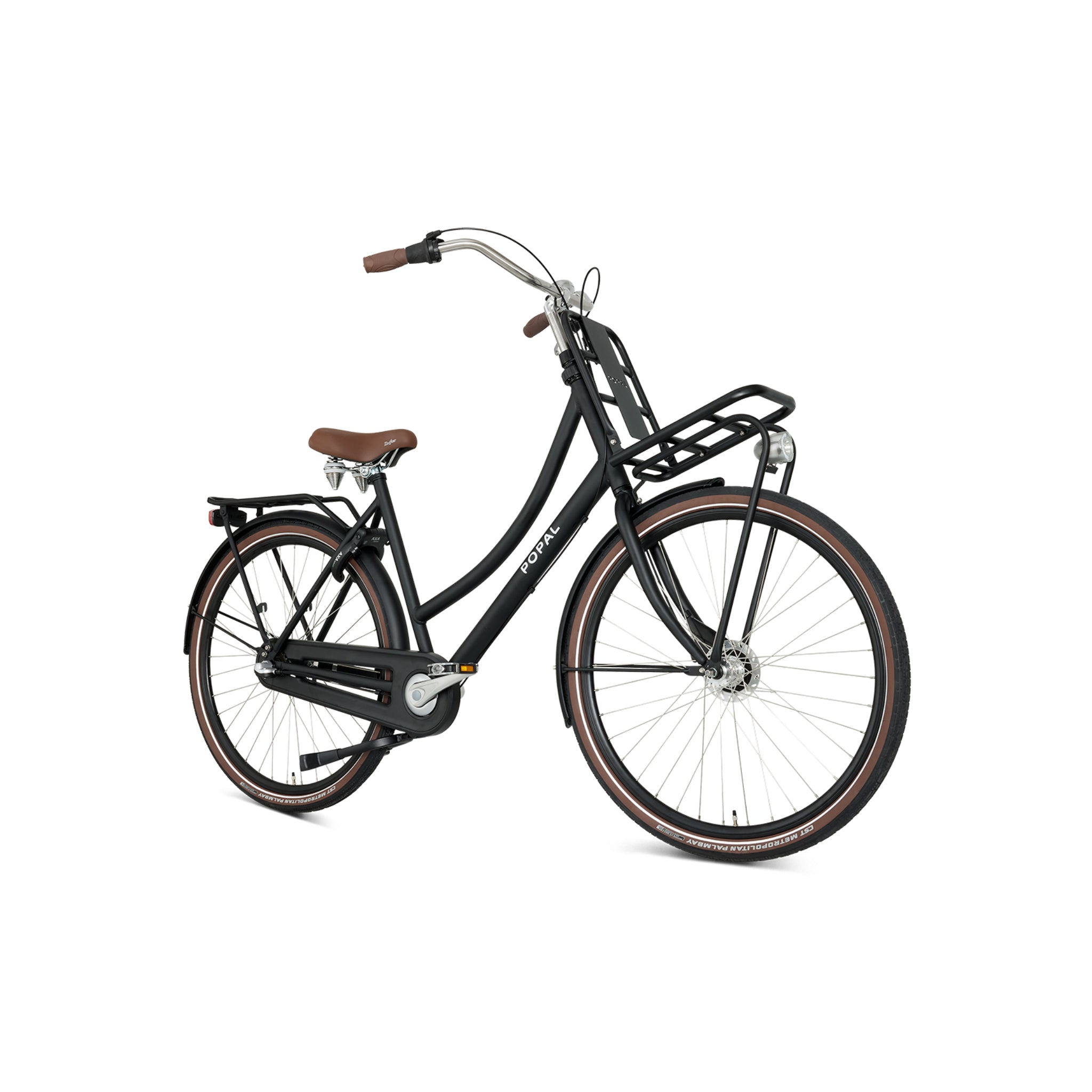 Daily Dutch Prestige N3 RN - 28 inch - 59 cm - Mat Zwart - Lage Instap - AE-trading