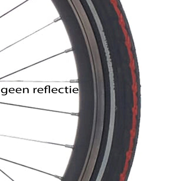 Deli Tire btb SA-206 16 x 1.75 zw oranje streep - AE-trading