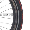 Deli Tire btb SA-206 18 x 1.75 zw oranje streep - AE-trading