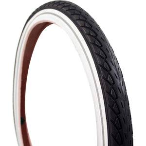 Deli Tire btb SA-206 22 x 1.75 zw/wit refl - AE-trading