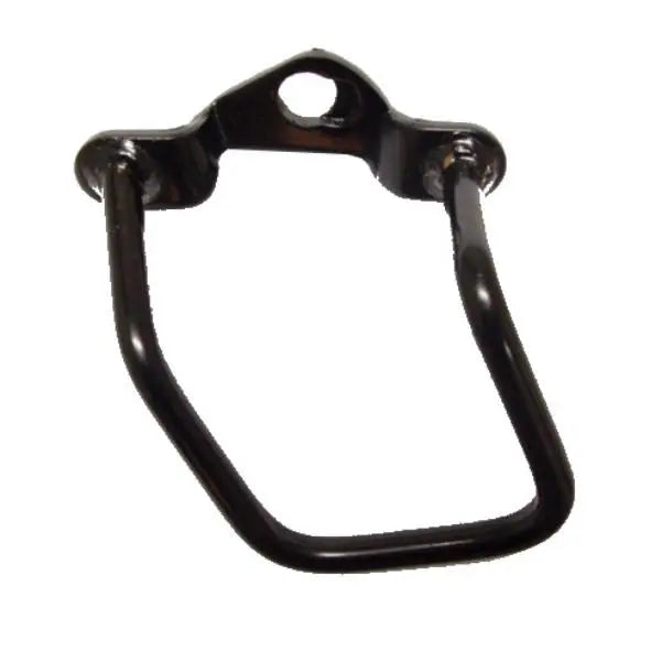 Derailleur beschermer zwart, 88mm, breedte 32mm. Montage op as. - AE-trading