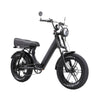 Diablo Ape Ryder MD10 - Fatbike - Mat Zwart - 20x4.5 inch - Accu 696Wh 48V, 14.5Ah - 250W Achterwielmotor 50Nm - Shimano 7 Versnellingen - Hydraulische Remmen