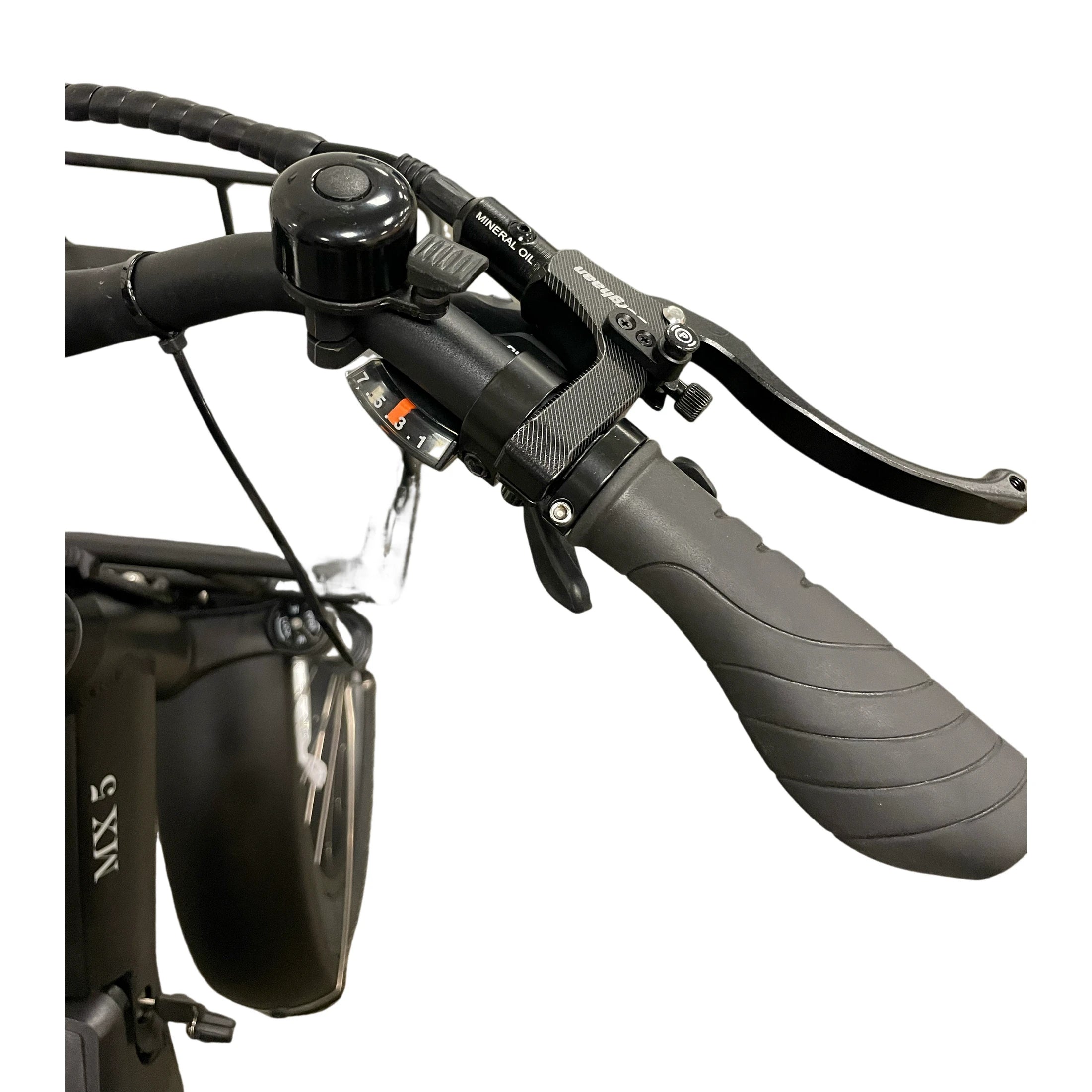 Diablo Big Foot Fatbike Driewieler Fiets Elektrisch Cargo - Mat zwart - Twee accu's - AE-trading