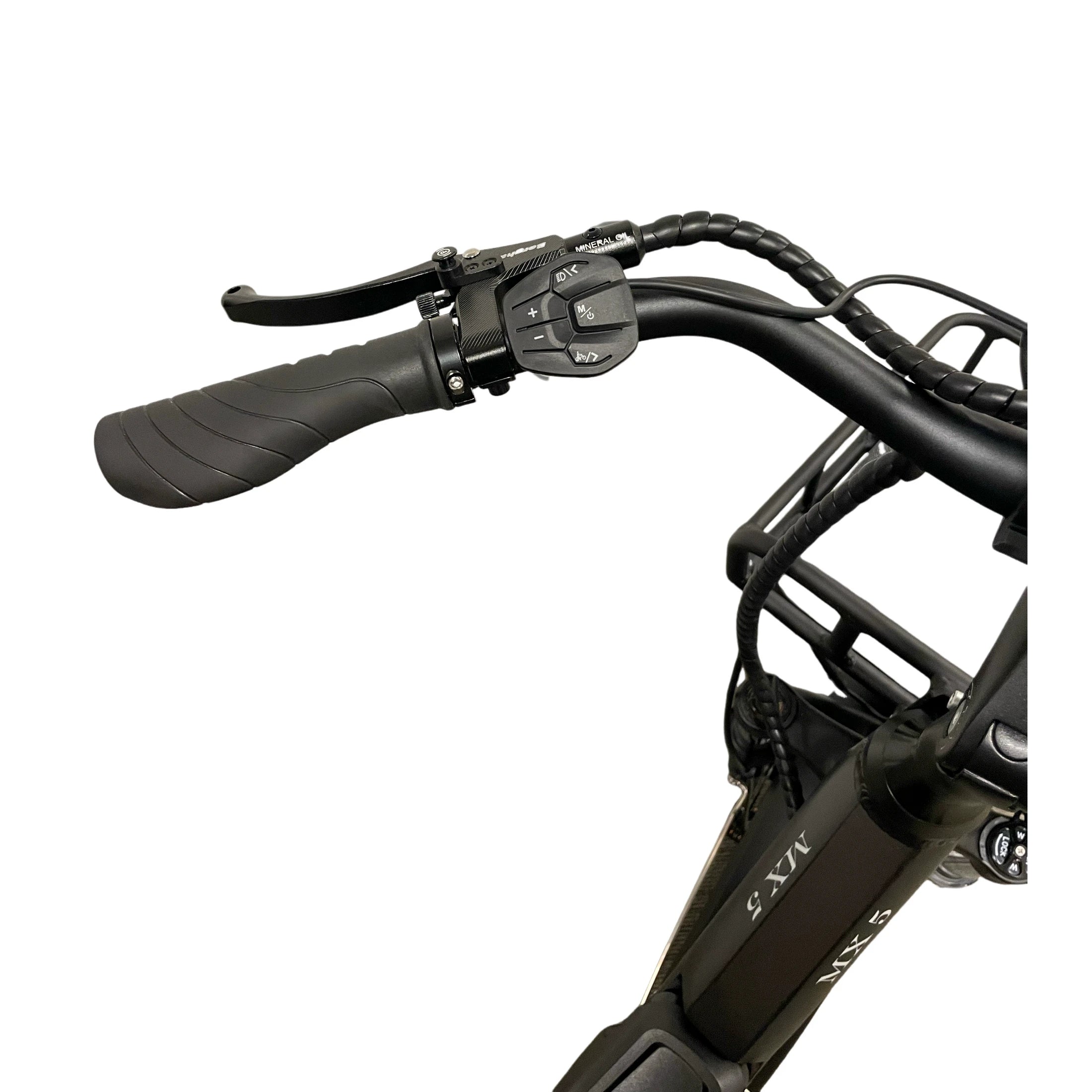 Diablo Big Foot Fatbike Driewieler Fiets Elektrisch Cargo - Mat zwart - Twee accu's - AE-trading