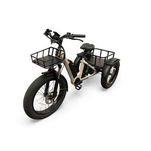 Diablo Big Foot Fatbike Driewieler Fiets Elektrisch Cargo - Fashion Grey Grijs - Twee accu's - AE-trading