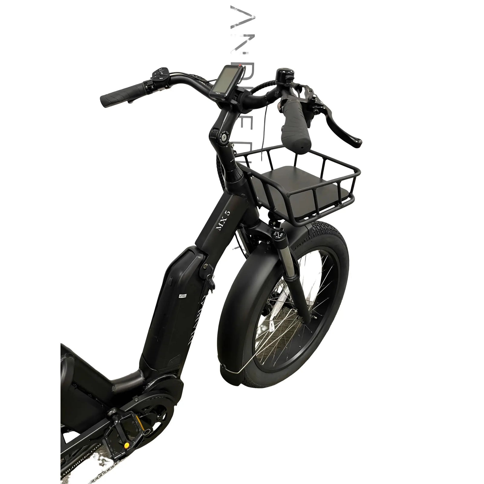 Diablo Big Foot - Fatbike Driewieler - Mat Zwart - AE-trading