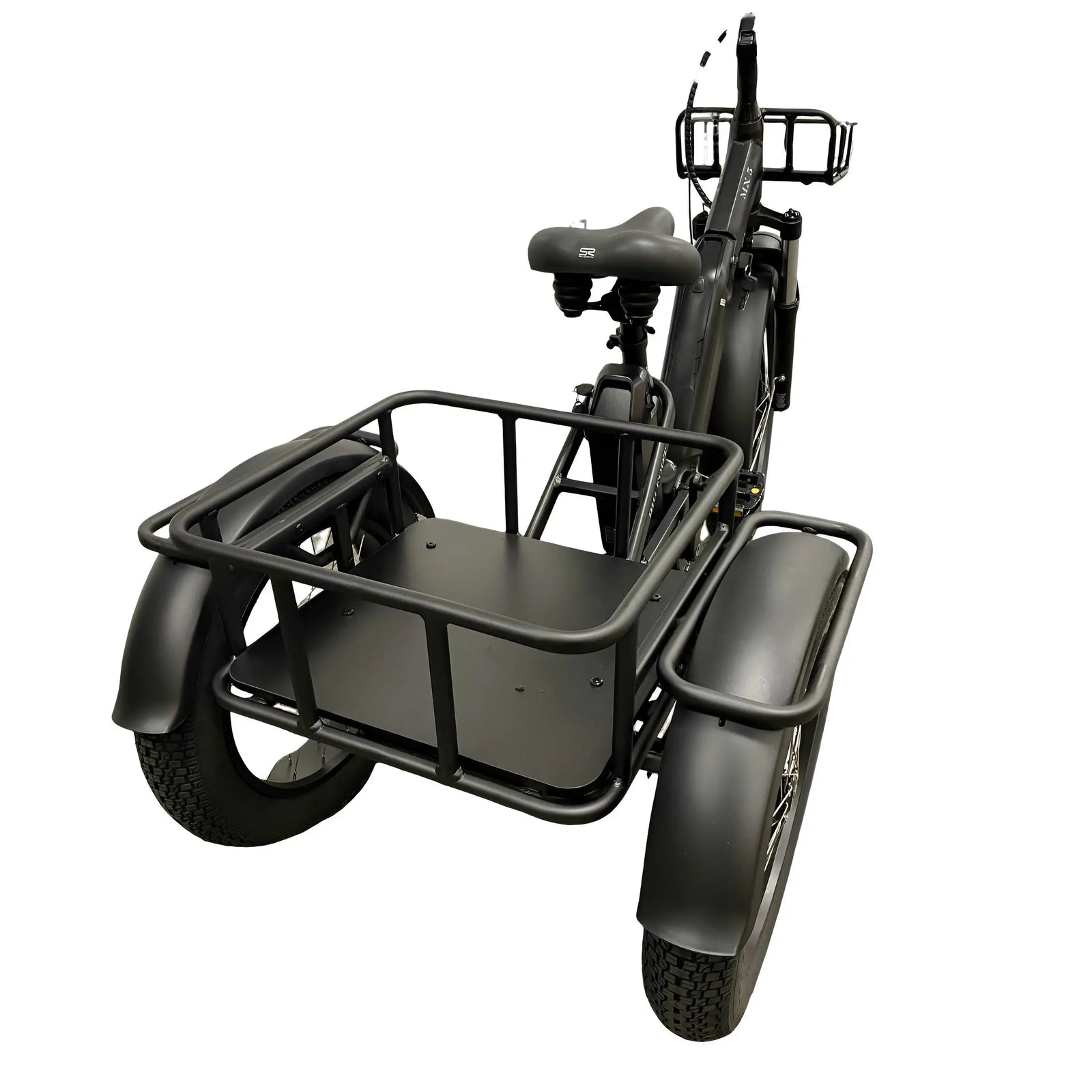 Diablo Big Foot - Fatbike Driewieler - Mat Zwart - AE-trading