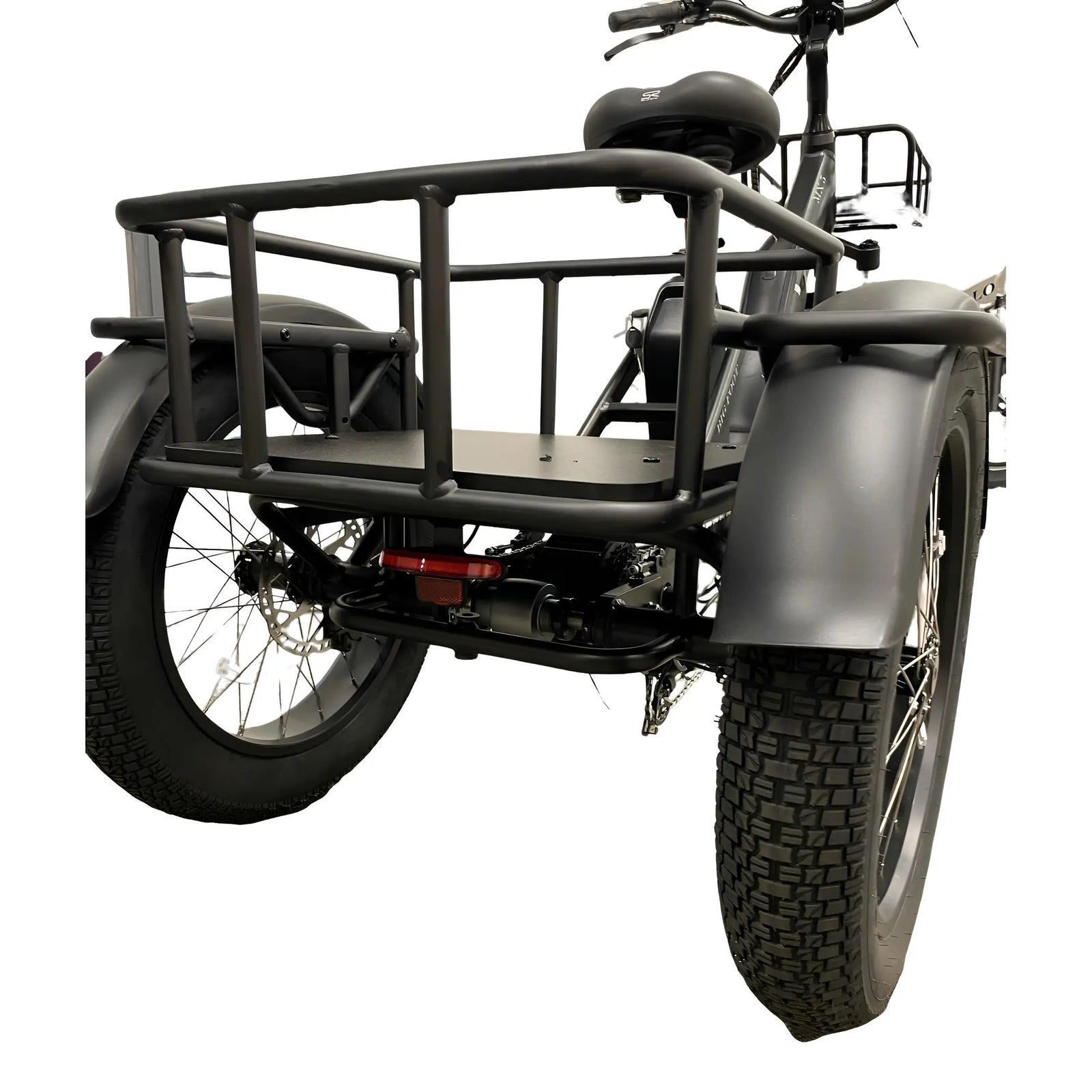 Diablo Big Foot - Fatbike Driewieler - Mat Zwart - AE-trading