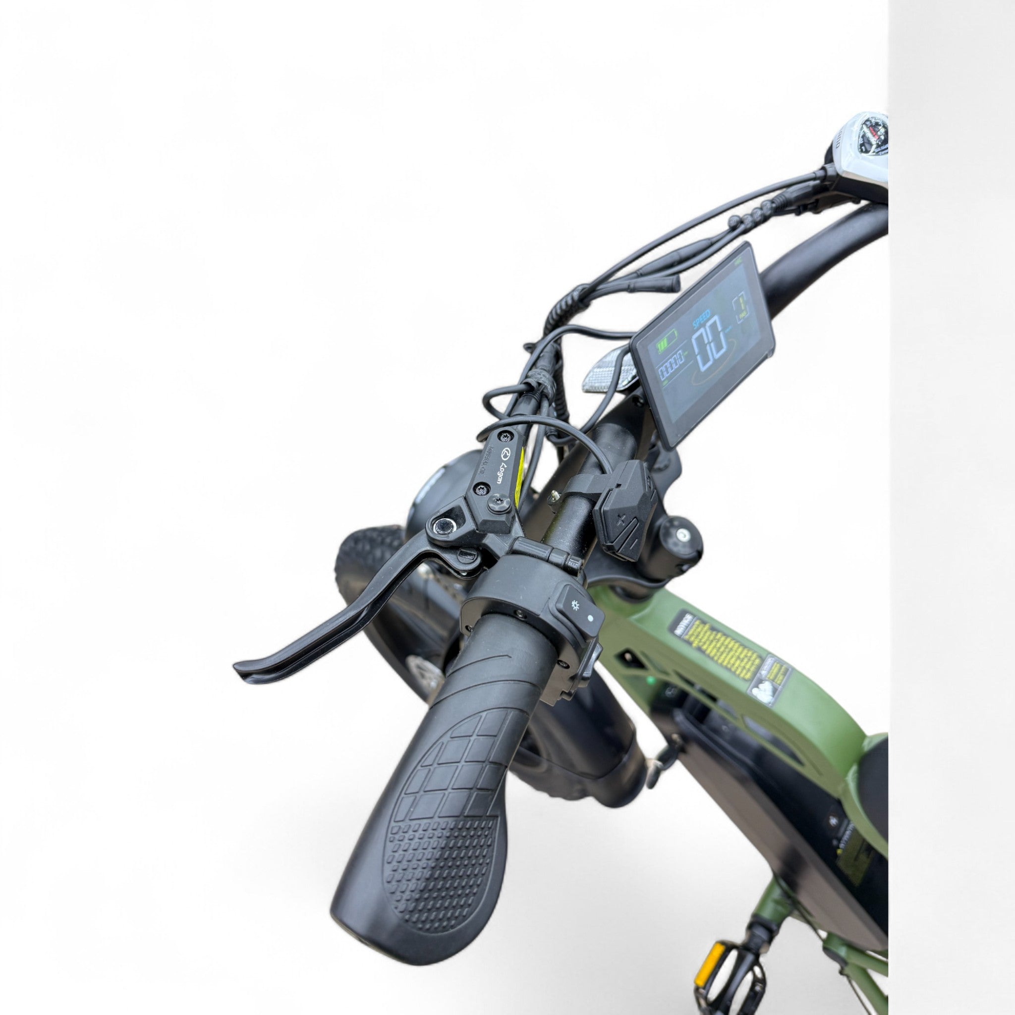 Diablo E-One V20 Pro Fatbike – Groen – 250W – Volledige vering – Hydraulische schijfremmen: - AE-trading