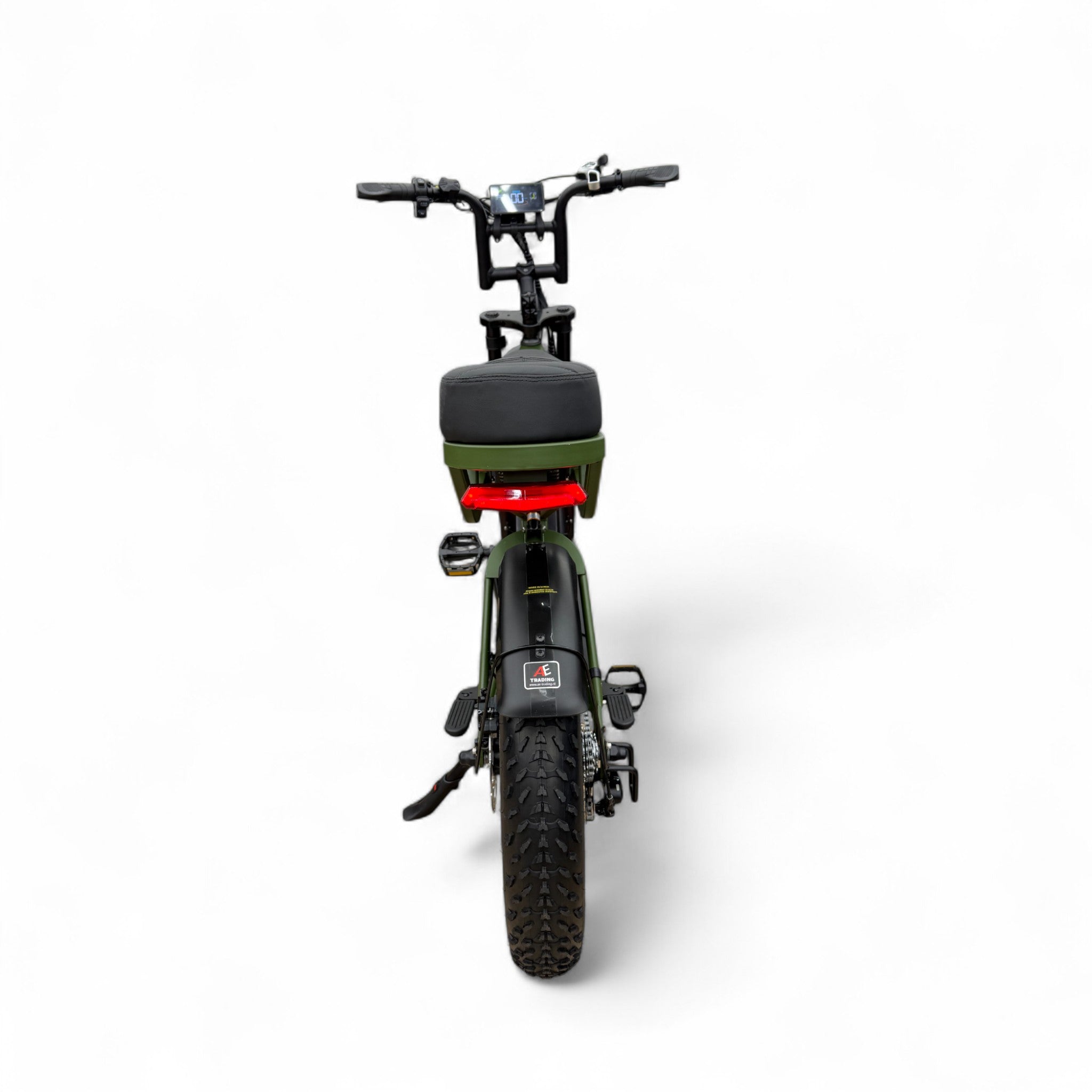 Diablo E-One V20 Pro Fatbike – Groen – 250W – Volledige vering – Hydraulische schijfremmen: - AE-trading