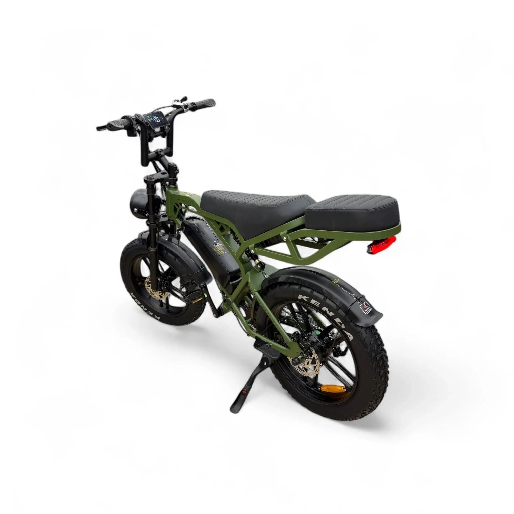 Diablo E-One V20 Pro Fatbike – Groen – 250W – Volledige vering – Hydraulische schijfremmen: - AE-trading