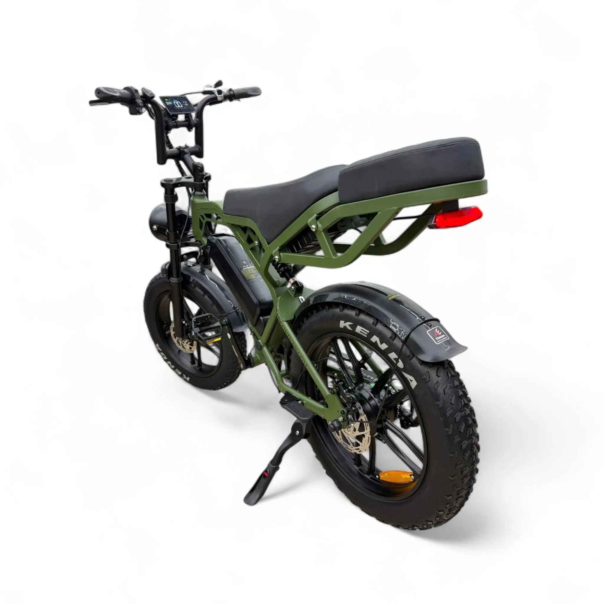 Diablo E-One V20 Pro Fatbike – Groen – 250W – Volledige vering – Hydraulische schijfremmen: - AE-trading